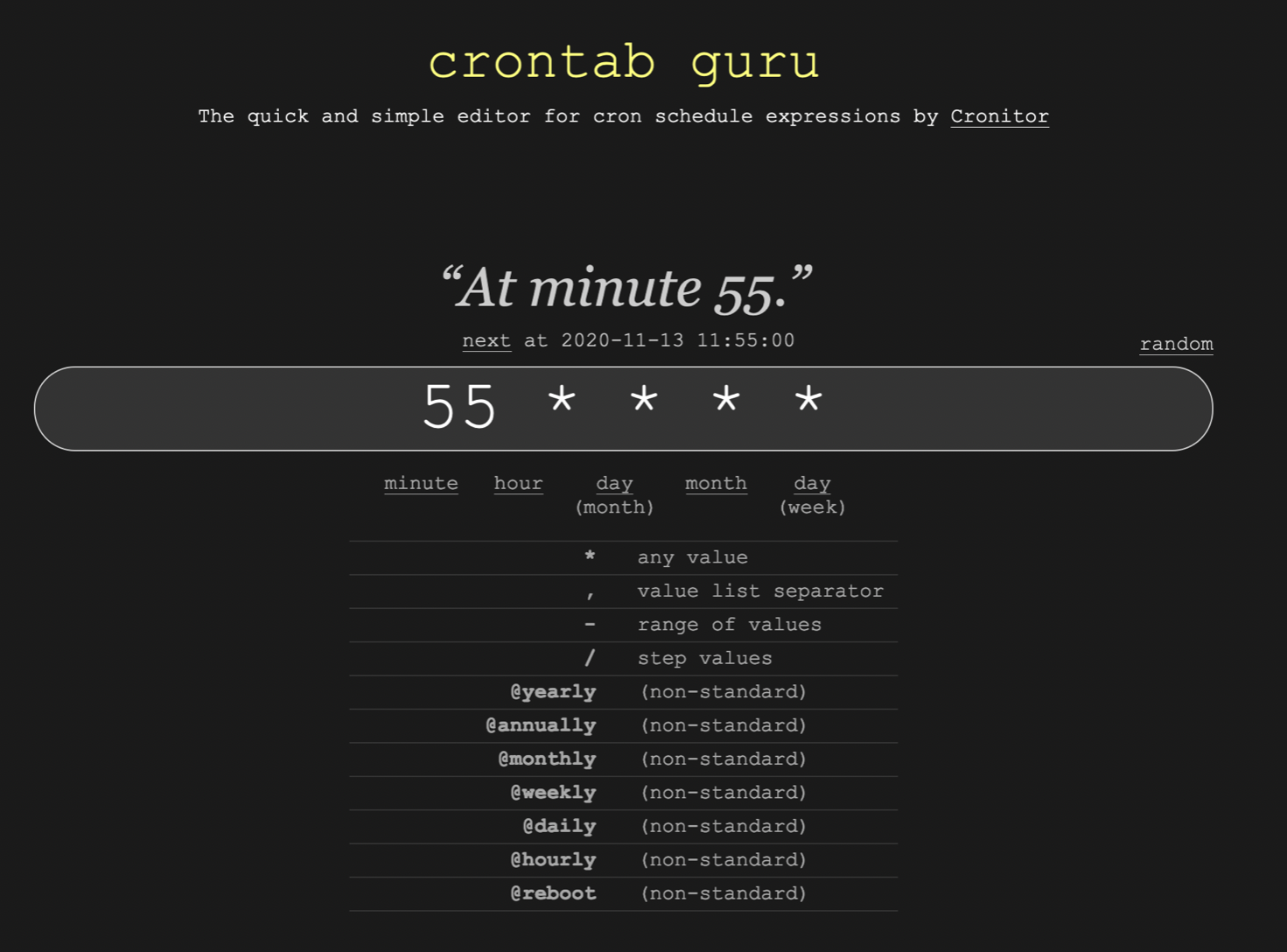 cron